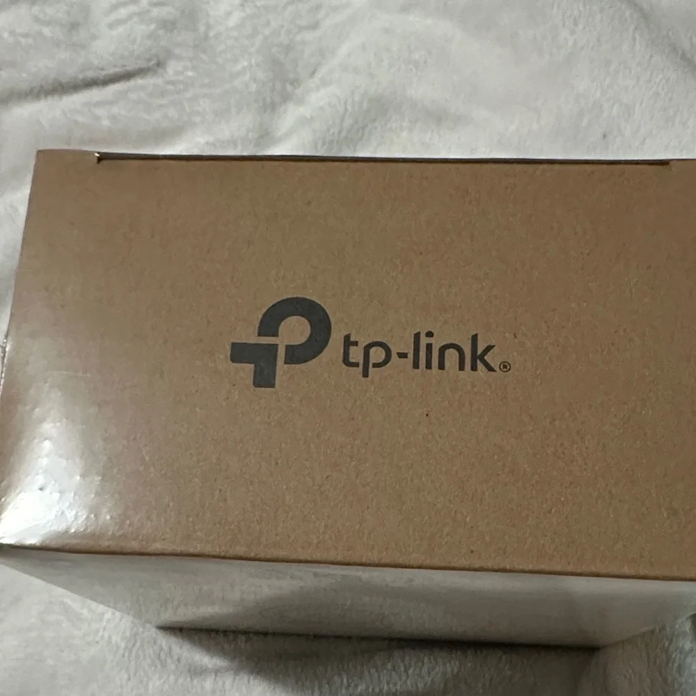 TP-Link Kasa Smart Camera in Brown Box